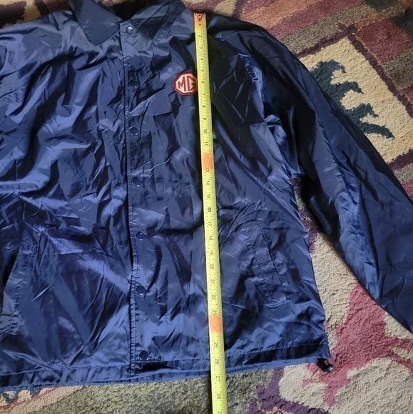 Mens large rawlings windbreaker jacket with mg symbol - Picture 6 of 8